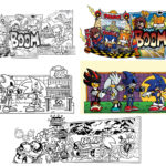 Sonic Universe #45, 46 & 50<br>“Single Issue & Unused: Off Panels”