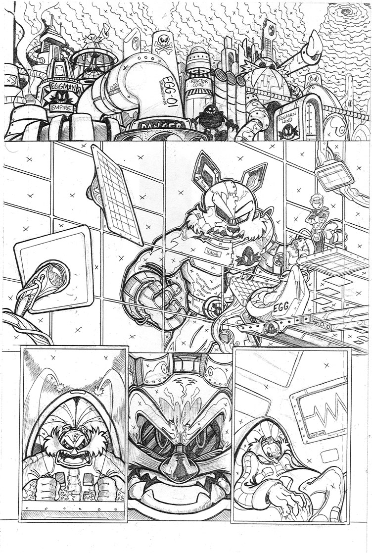 Sonic the Hedgehog (IDW) Art by jongraywb